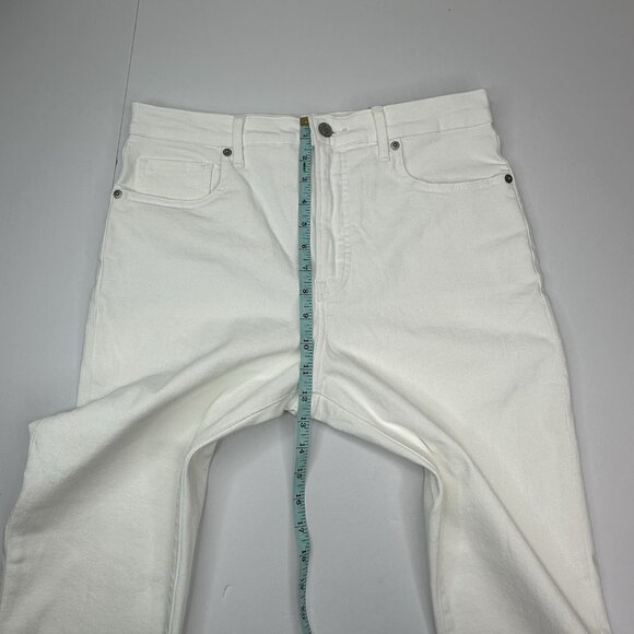 Everlane Women's NWT White The High Rise Skinny Minimalist Ankle Jean W31.25/L28 - Picture 9 of 12